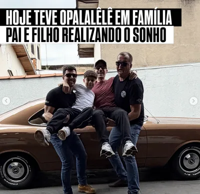 Cliente com Opala entregue pela Toca do Opala