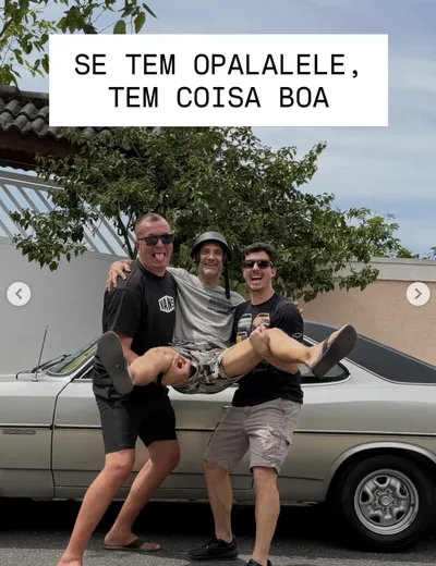 Cliente com Opala entregue pela Toca do Opala