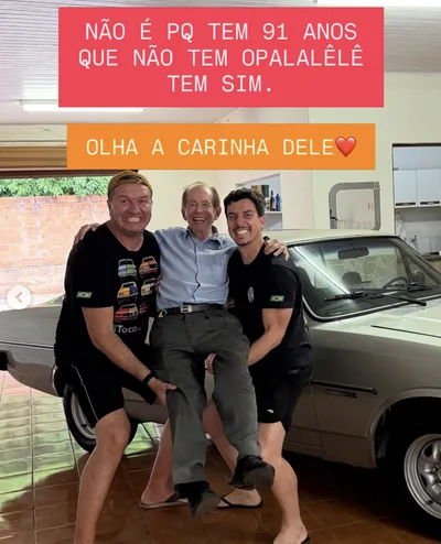 Cliente com Opala entregue pela Toca do Opala