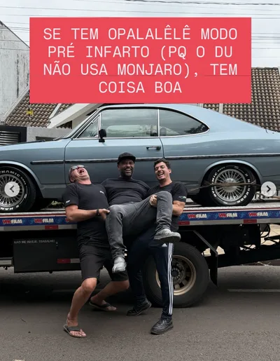 Cliente com Opala entregue pela Toca do Opala