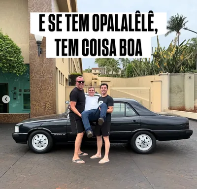 Cliente com Opala entregue pela Toca do Opala