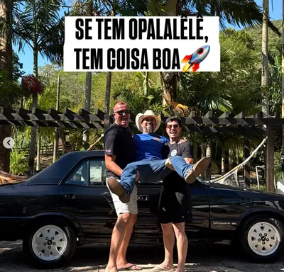 Cliente com Opala entregue pela Toca do Opala